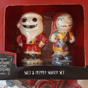 Nib Jack and Sally salt and pepper shakers